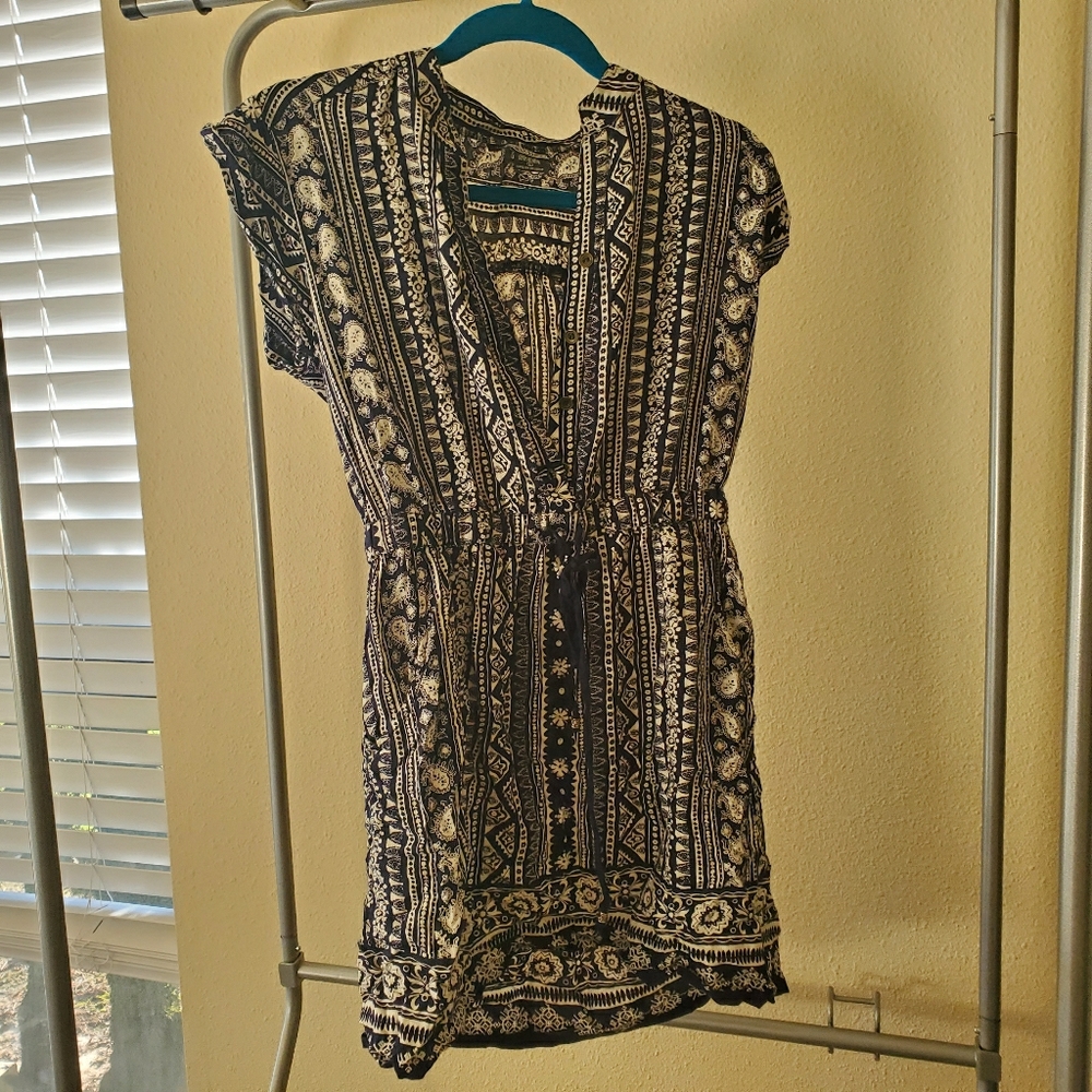 Indie style mini dress